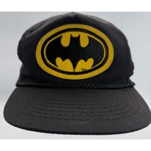 Batman‎ DC Comics 1964 Snapback Hat Cap Rope Pre-Owned Designer Award Vintage